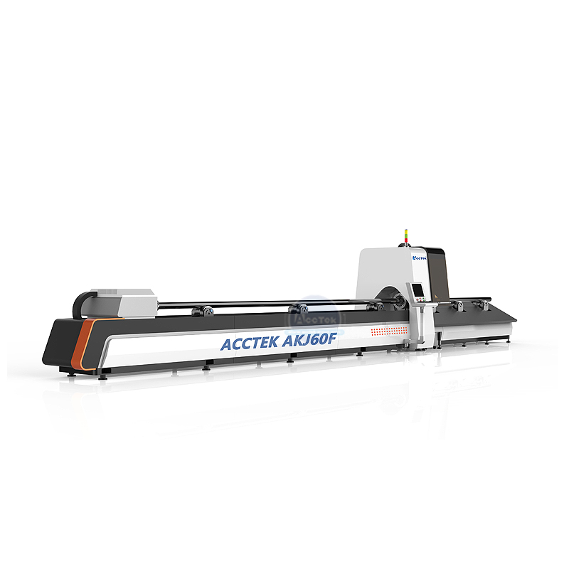 AKJ60F high quality optical fiber laser pipe cutting machine