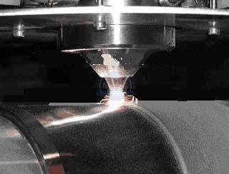 Process of laser cladding is analyzed