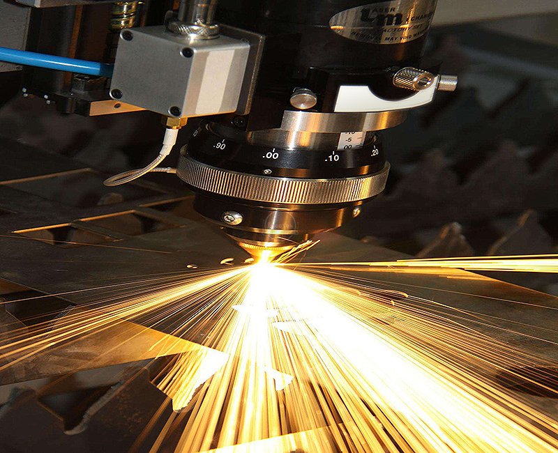 Composition and application of laser cutting machine