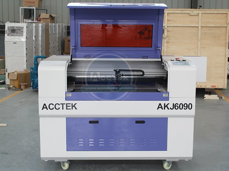 Full enclosed type laser engraving and cutting machine AKJ6090
