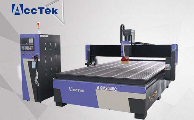 Heavy duty automatic tool changer CNC router AKM2040C
