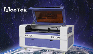 Hot sale CO2 laser engraving machine Leather cutting machine-AKJ1390