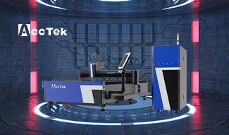 New design economic fiber laser cutting machine-AKJ1530F
