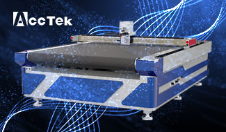 Oscillating knife cutter machine AKZ1625 shipping to Korea
