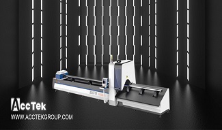 La machine de découpe laser à fibre de tube professionnelle-AKJ60F 