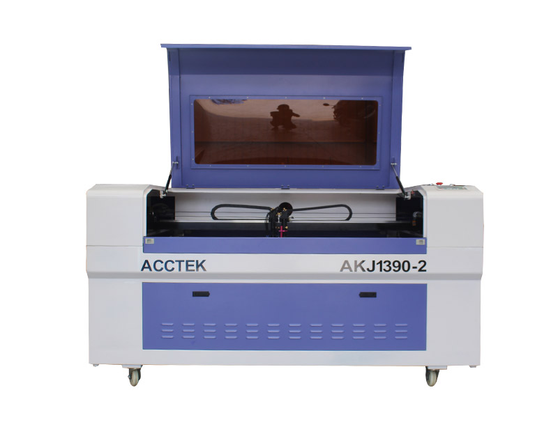 Machine de découpe et de gravure laser CO2 à deux têtes