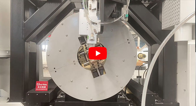 Machine de découpe laser professionnelle pour tubes, découpe de tubes en métal