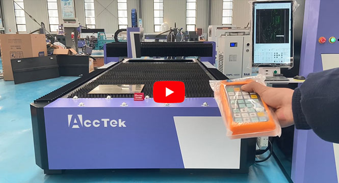 IPG 4000W Fiber Laser Cutting Machine for High Reflective Metal