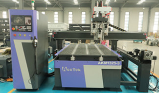 ATC CNC Router Machine with three spindles