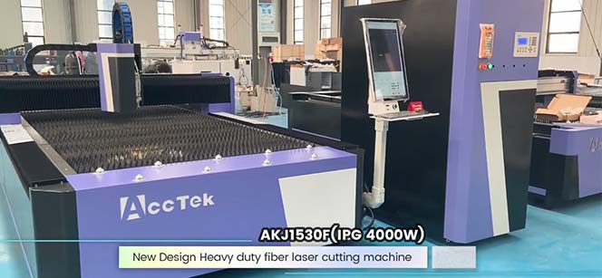 4000W Fiber Laser Cutter for copper and reflective metals