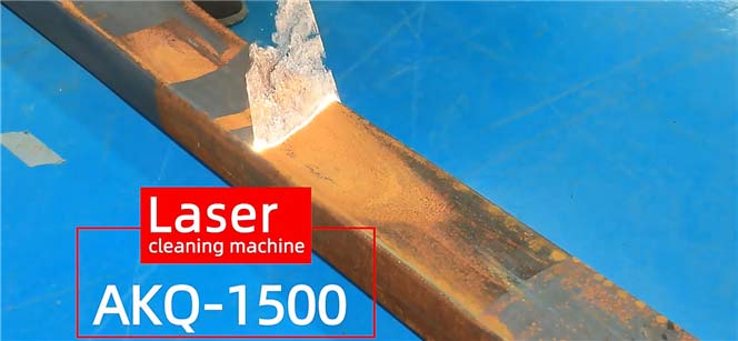Machine de nettoyage laser 1500W pour éliminer la rouille épaisse