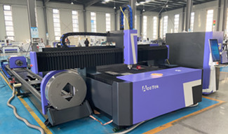Fiber laser cutting machine with rotary axis-AKJ1530FR