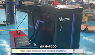 Machine de soudage et de nettoyage au laser à fibre à vendre