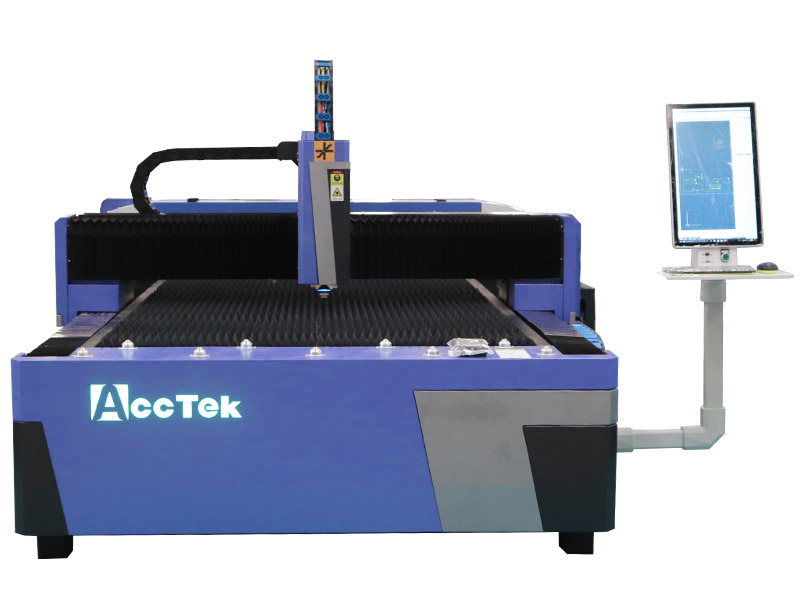 Machine de découpe laser combinée fibre et CO2 pour métal 