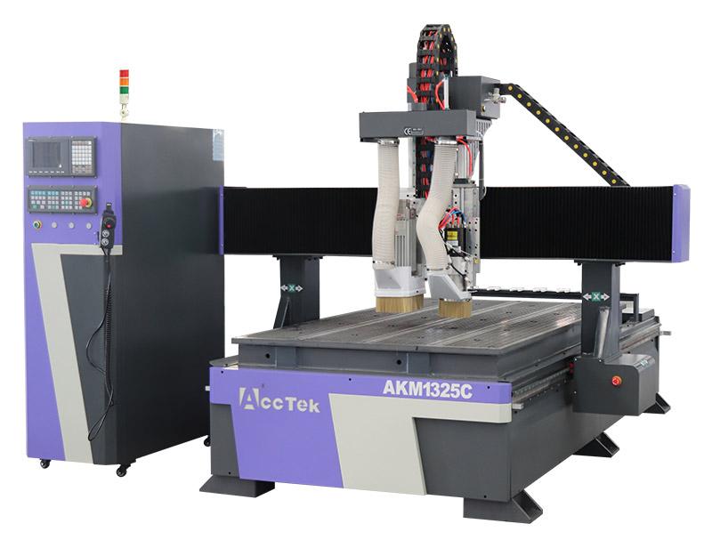 ATC CNC Router With A Drilling Boring Unit