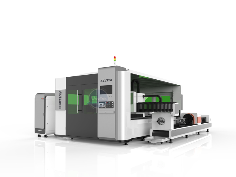 AKJ1530FBR fully enclosed optical fiber laser cutting machine