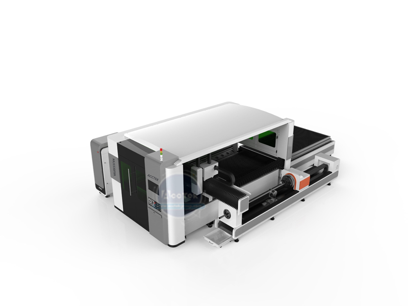 AKJ1530FBR fully enclosed optical fiber laser cutting machine