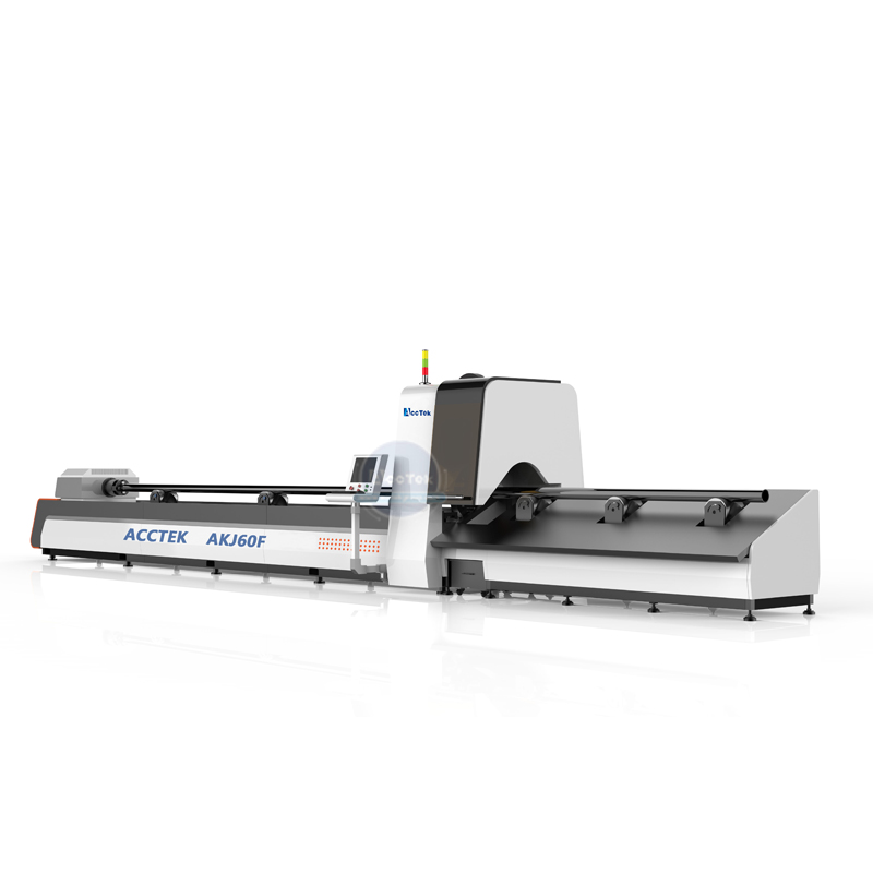 AKJ60F high quality optical fiber laser pipe cutting machine
