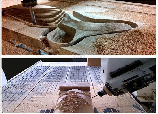 4 Axis CNC router with ATC