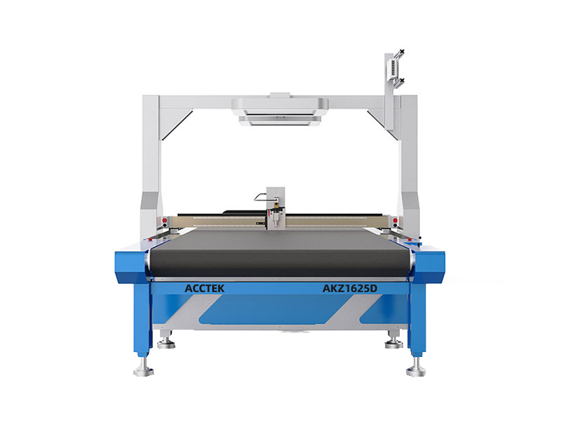 <b>Multilayer fabric pneumatic cutter with CCD camera</b>