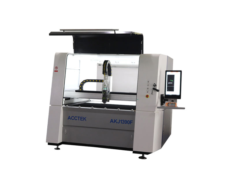 Small precision fiber laser cutting machine