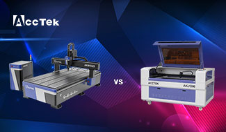 The difference between CNC Router and Laser Cutting machine