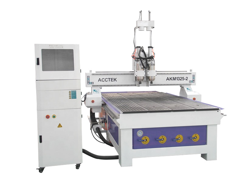 Double Heads Woodworking CNC Router Machine