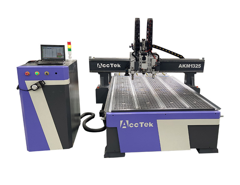 CNC Router AKM1325 with Oscillating Knife and CCD