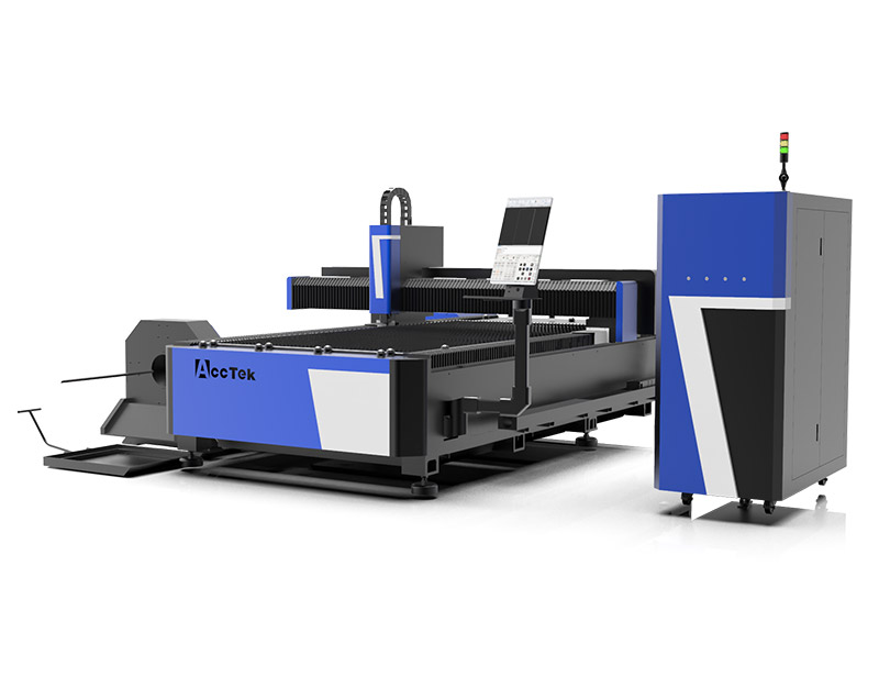 Nouvelle machine de découpe laser à fibre avec axe rotatif