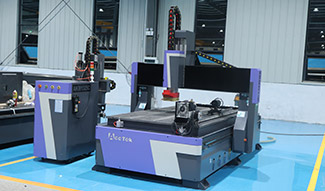 Multifunctional 4 axis CNC router machine with rotary axis