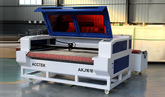 CO2 Laser cloth cutting machine with auto feeding device