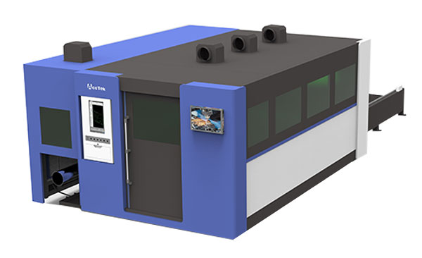 Fiber laser cutting machine With 2nd Table & Rotary axis