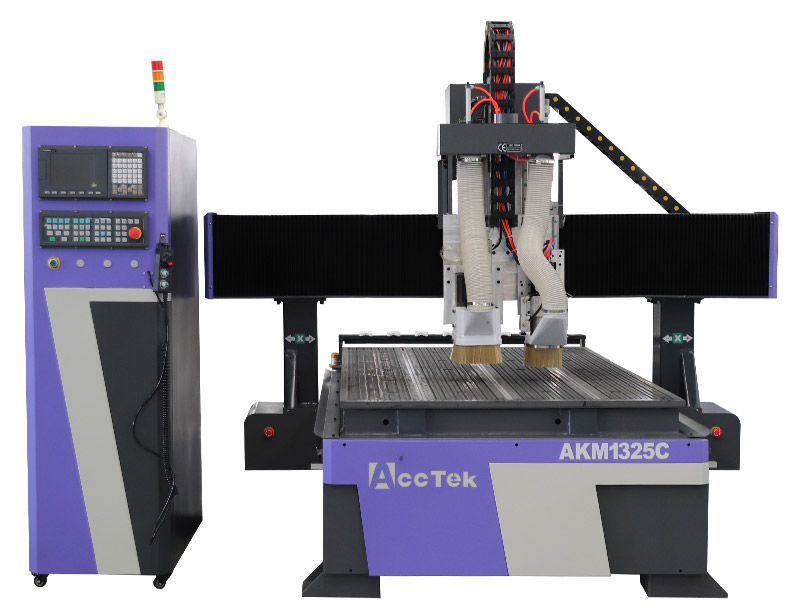 ATC CNC Router With A Drilling Boring Unit