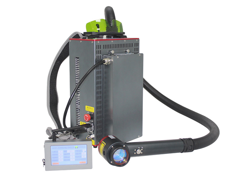 100W Backpack Pulse Laser Cleaning Machine