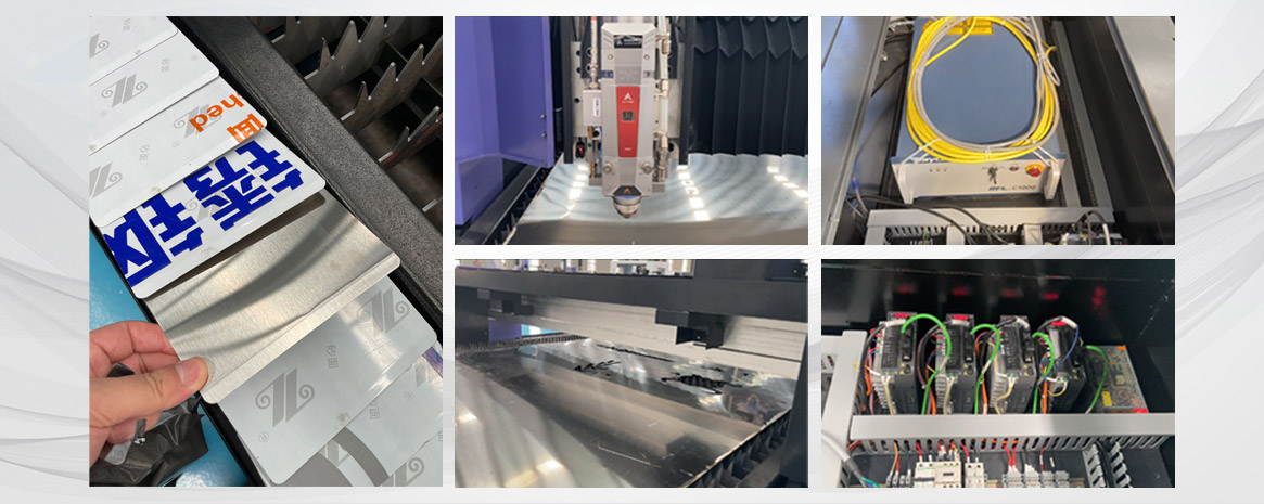 Fiber laser cutting machine configuration