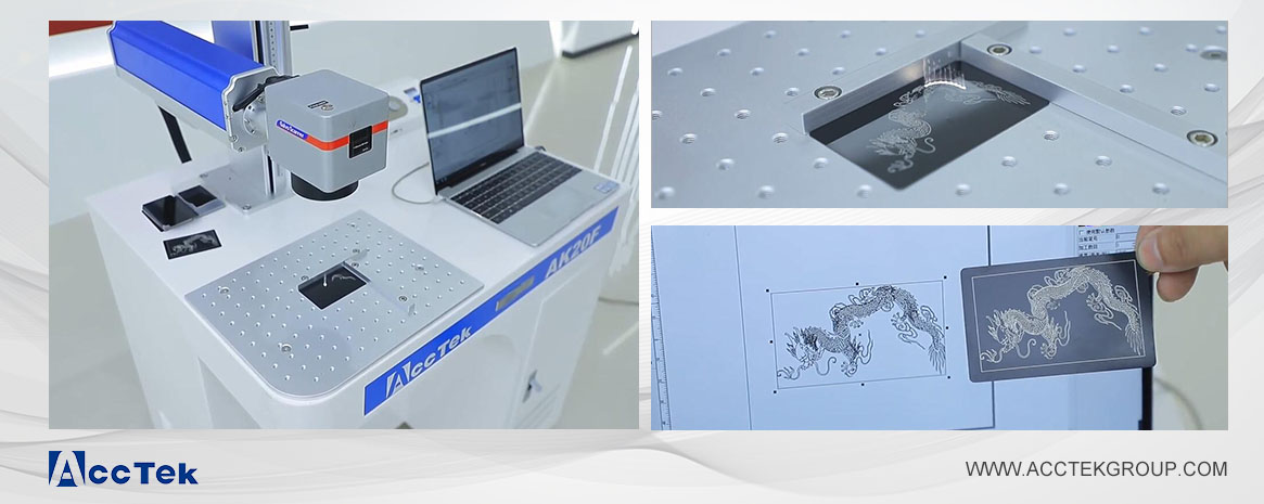 Fiber laser marking machine