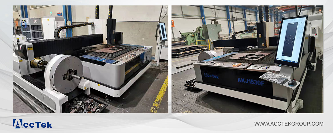 Fiber laser cutting machine