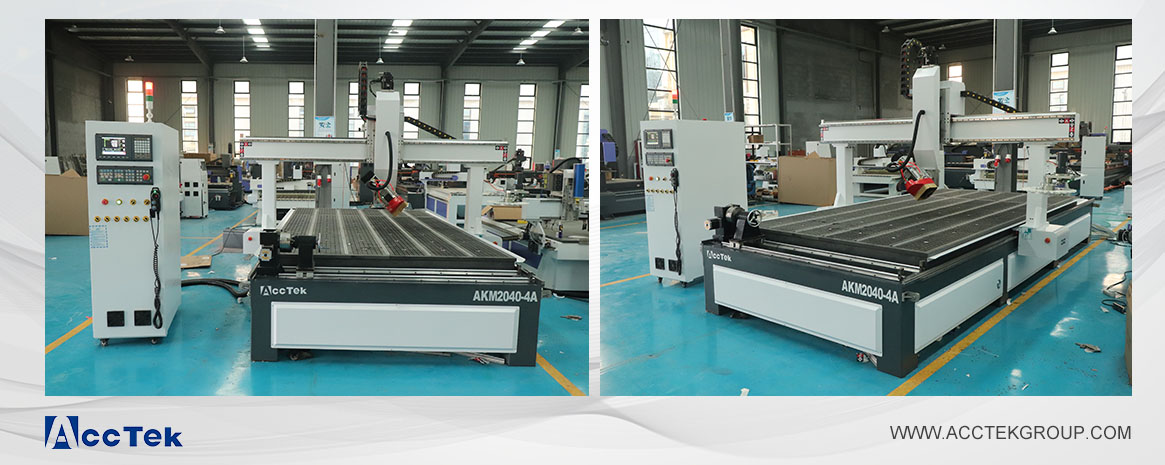 4 Axis CNC router machine