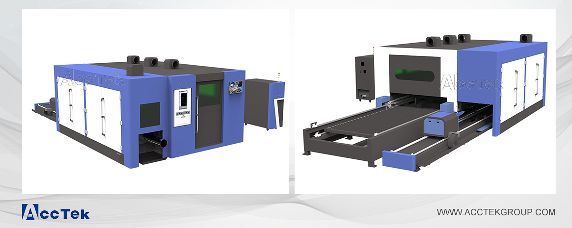 Fiber laser cutting machine