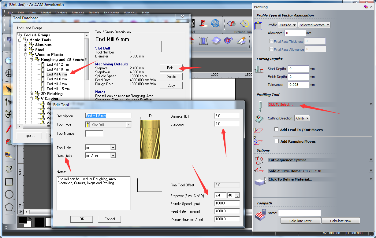 ArtCAM start and running