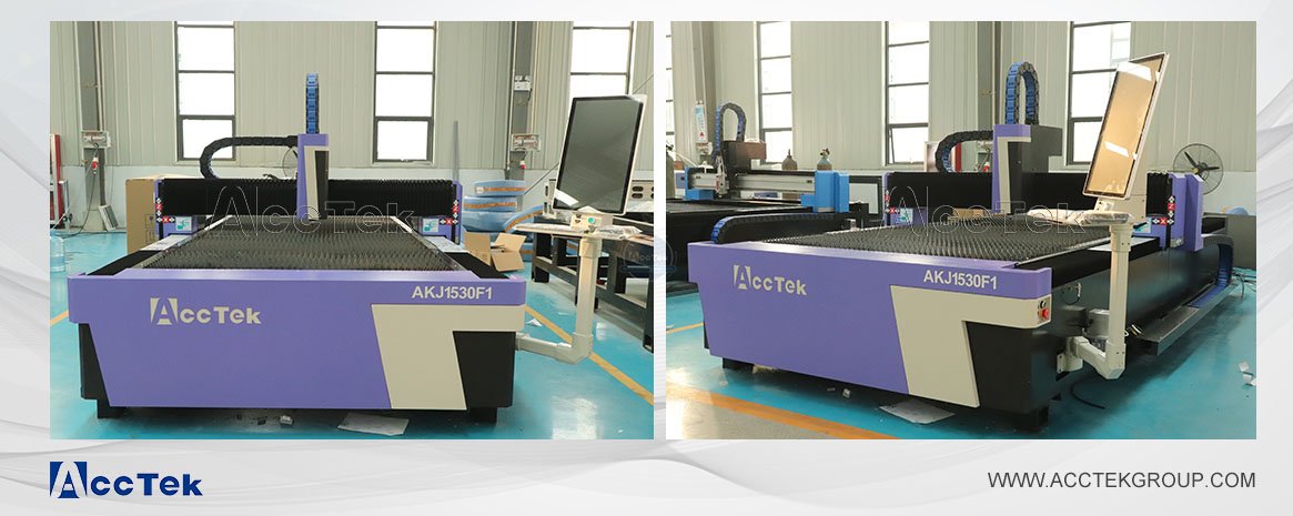 Affordable Fiber Laser Cutting Machine AKJ1530F1