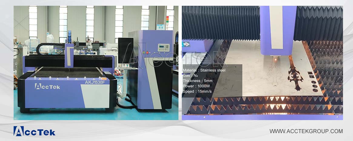 stainless steel cnc fiber laser cutting machine