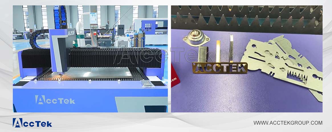 Fiber metal laser cutting machine