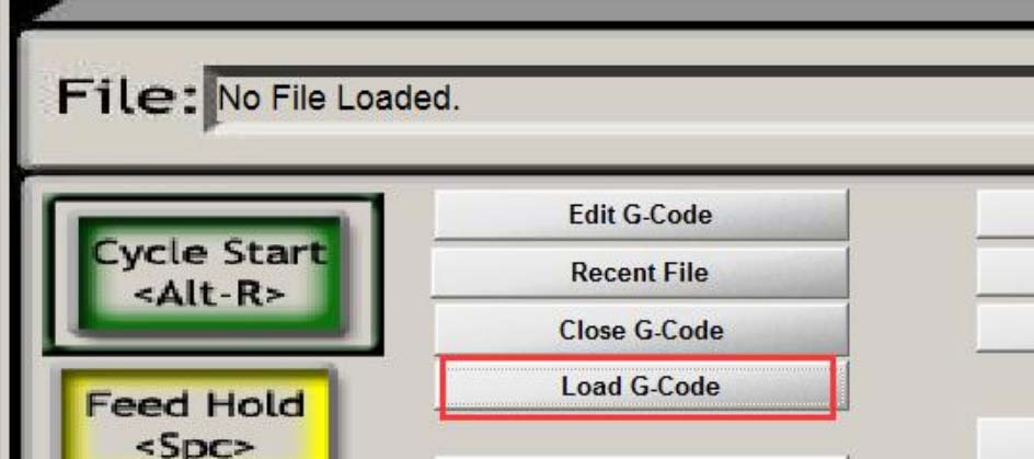 Load G code file