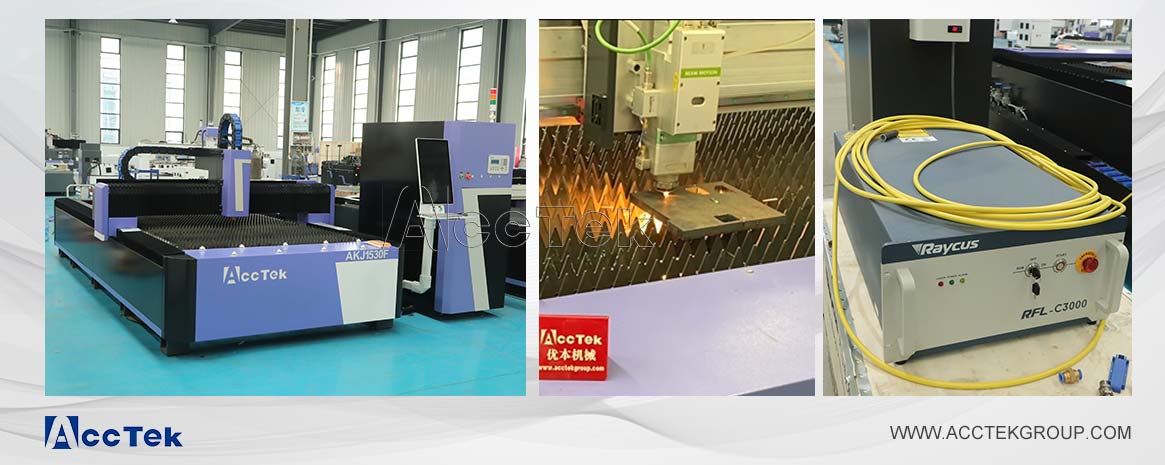 3000W fiber laser cutting machine