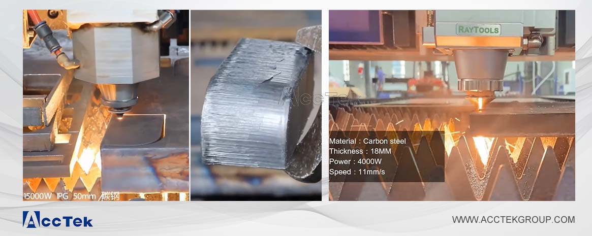 4KW laser cutting and 15KW laser cutting 4KW laser cutting and 15KW laser cutting