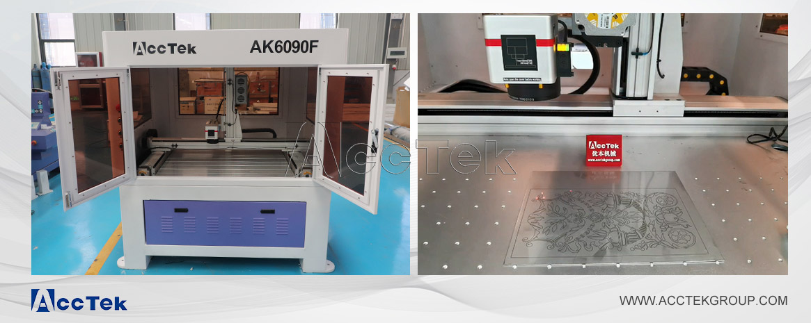 Fiber laser marking machine