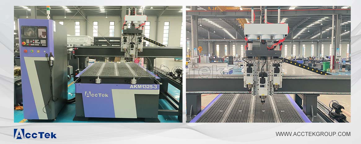 Multi-spindle CNC router