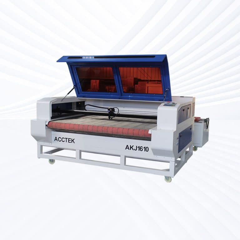 Closed CO2 Laser Cutting Machine With Auto Feeding Device