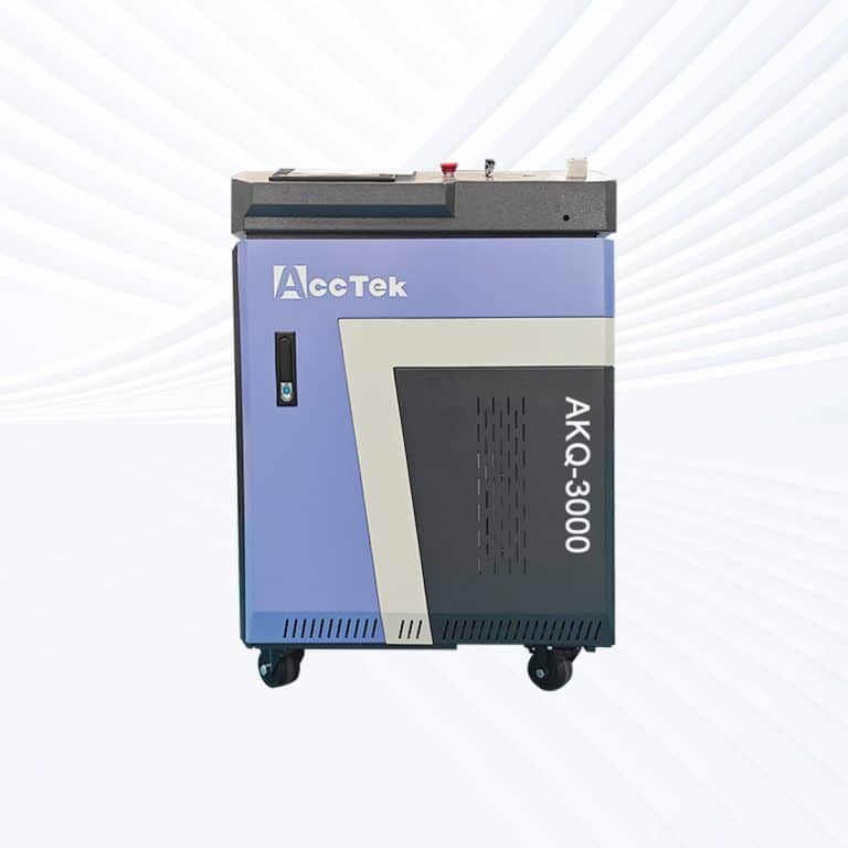 Double Wobble Continuous Laser Cleaning Machine